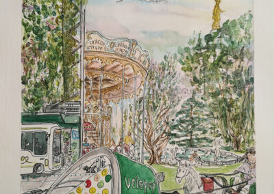 Mathilde Guillot illustration, aquarelle, carnet de voyage