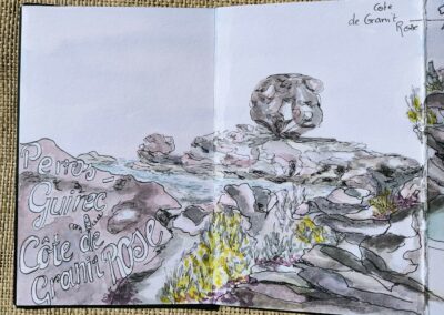Mathilde Guillot illustration, aquarelle, carnet de voyage
