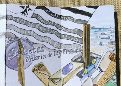 Mathilde Guillot illustration, aquarelle, carnet de voyage