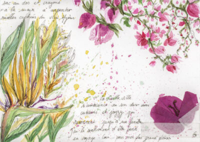 Mathilde Guillot illustration, aquarelle, carnet de voyage