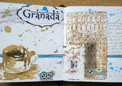 Mathilde Guillot illustration, aquarelle, carnet de voyage