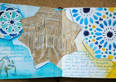 Mathilde Guillot illustration, aquarelle, carnet de voyage