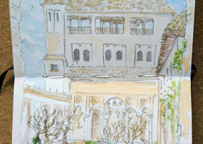Mathilde Guillot illustration, aquarelle, carnet de voyage