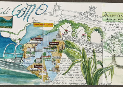 Mathilde Guillot illustration, aquarelle, carnet de voyage