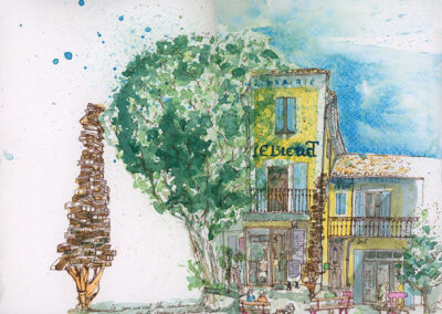 Mathilde Guillot Portfolio aquarelles, carnets de voyage, illustrations