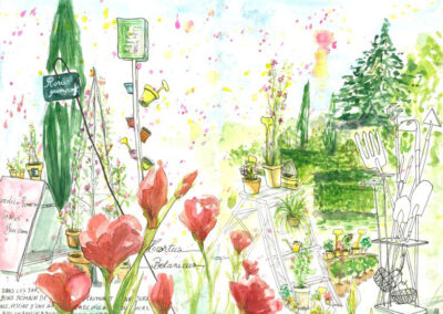 Mathilde Guillot Portfolio aquarelles, carnets de voyage, illustrations