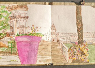 Mathilde Guillot Portfolio aquarelles, carnets de voyage, illustrations