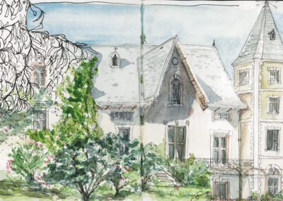 Mathilde Guillot Portfolio aquarelles, carnets de voyage, illustrations