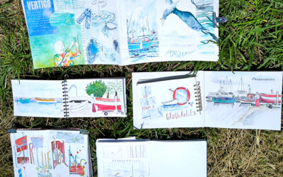 Stage carnet de voyage en Normandie