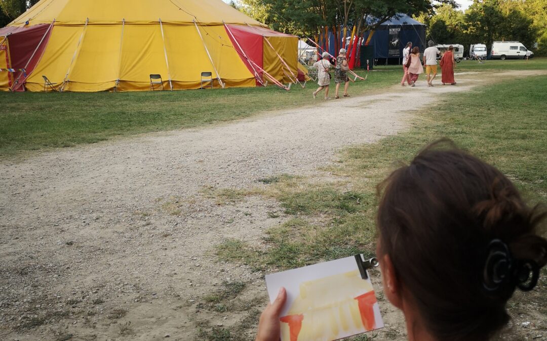 Festival Villeneuve-en-scène et ses chapiteaux 8 & 9 juillet