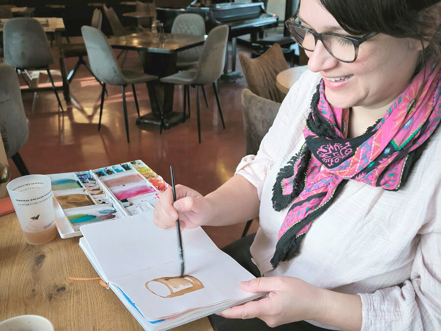 Brunch et pinceaux : le dimanche 22 février 2026