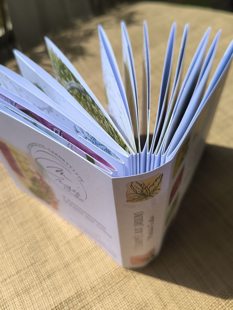 Carnet de voyage, l'échappée au jardin, Mathilde Guillot